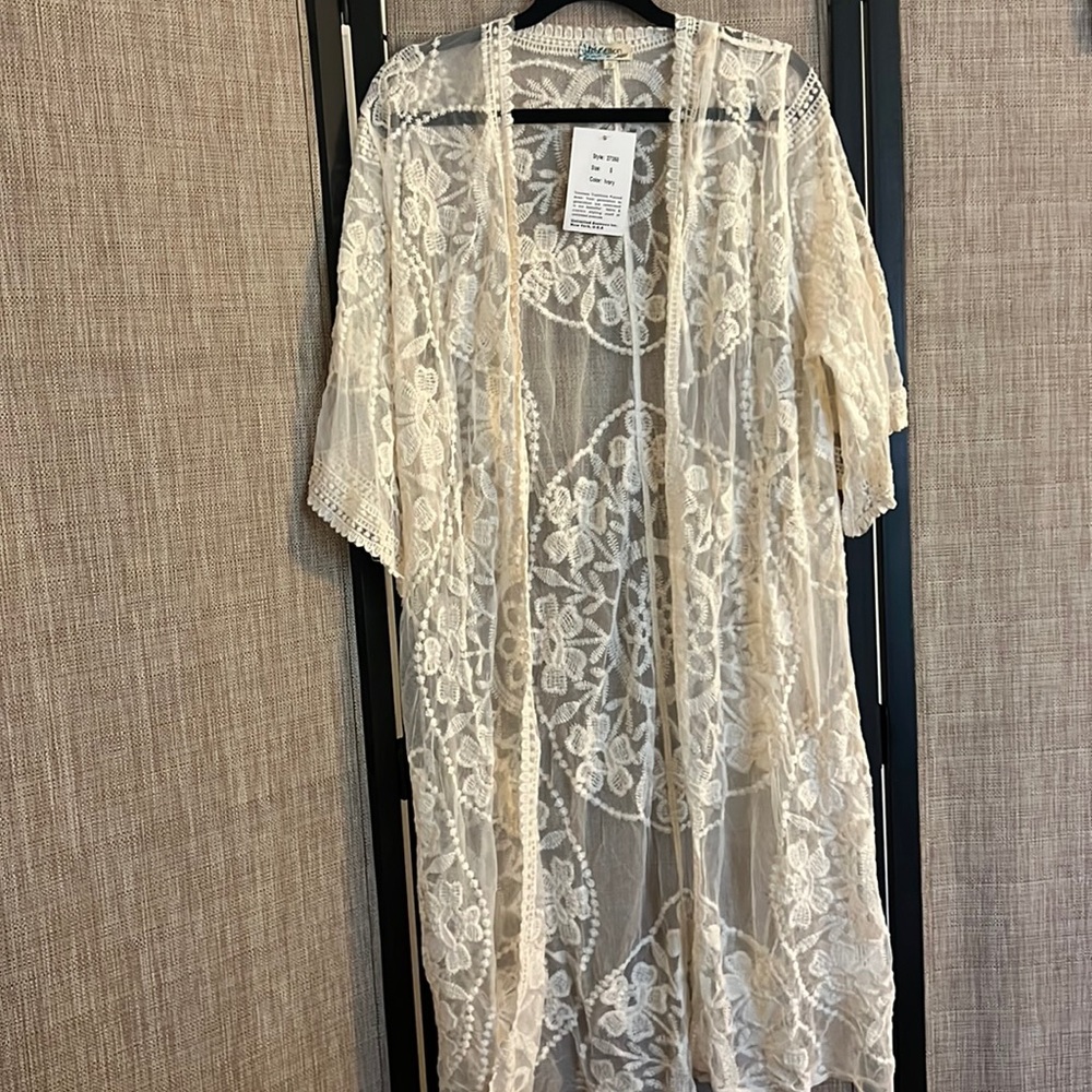 Lace cover up